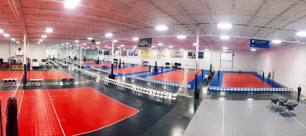 the academy volleyball club cover